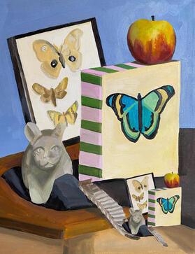 Butterflies &amp; Scary Bunny