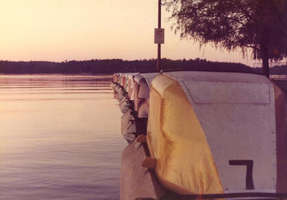 Morning at Lake Quassapaug 16x20 $75